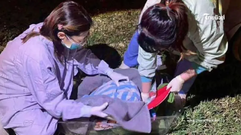 สลด!! พบ "ทารกแรกเกิด" ถูกทิ้งไว้ในรีสอร์ทที่เชียงราย