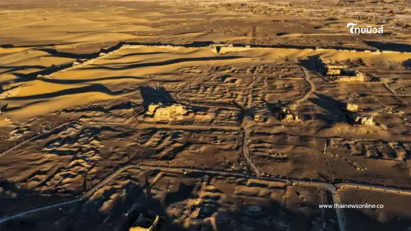 เปิดตำนาน "เฮยเฉิง" ซากเมืองโบราณแห่งเส้นทางสายไหมในมองโกเลียใน