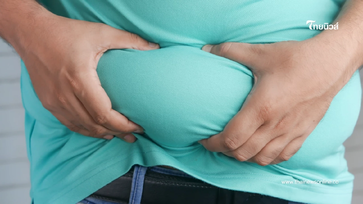 ผลสำรวจชี้ คนไทยเกือบครึ่ง อ้วนเกินมาตรฐาน เสี่ยงเบาหวาน ความดัน
