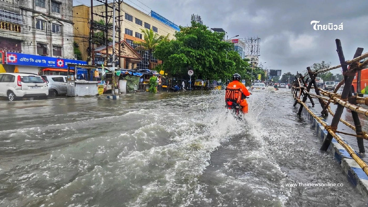 ปภ.เตือนภัย วังสะพุง (เลย) เฝ้าระวัง ฝนหนัก เสี่ยงน้ำท่วมฉับพลัน