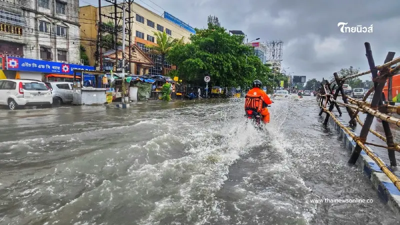 ปภ.เตือนภัย วังสะพุง (เลย) เฝ้าระวัง ฝนหนัก เสี่ยงน้ำท่วมฉับพลัน