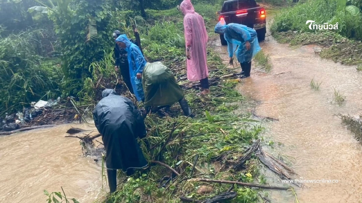 นครศรีฯ อ่วม! ปิดอช.น้ำตกโยง ตั้งศูนย์ช่วยผู้ประสบภัย