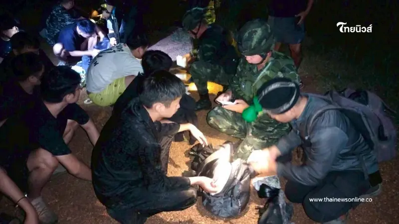 กองกำลังบูรพาเข้มชายแดนสระแก้ว หลังจับลอบเข้าเมืองกว่า 500 ราย