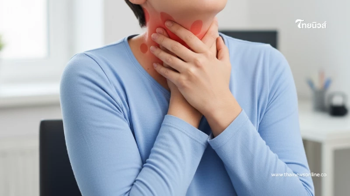 อาการเจ็บคอแบบไหนที่เป็นสัญญาณว่ากำลังเสี่ยงโรคมะเร็ง