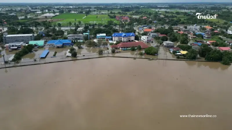 10 จังหวัดจมบาดาล! ดาวเทียมชี้น้ำท่วมลึกเกินกว่า 1 เมตร