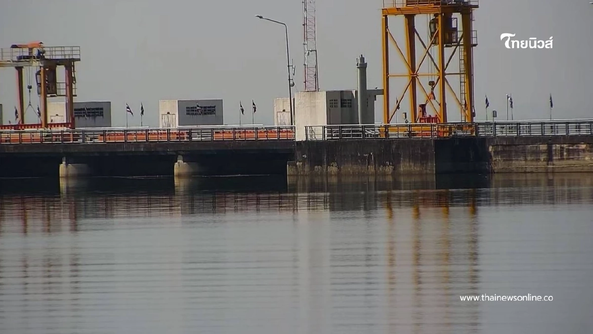 กรมชลฯแจง เขื่อนขุนด่านปราการชลปลอดภัย น้ำไม่ล้นตามข่าวลือ