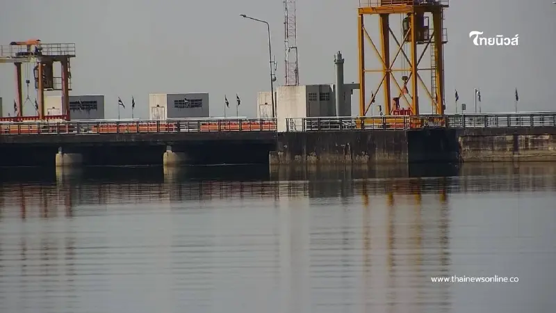 กรมชลฯแจง เขื่อนขุนด่านปราการชลปลอดภัย น้ำไม่ล้นตามข่าวลือ