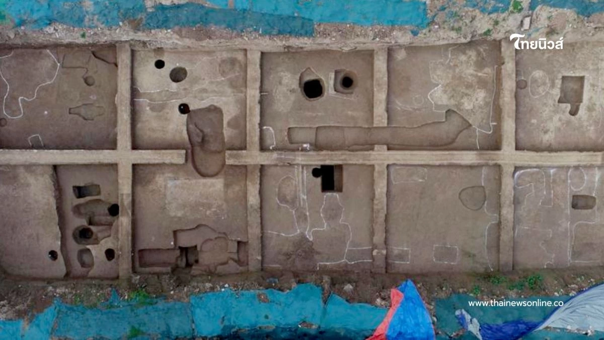 ขุมทรัพย์ประวัติศาสตร์ พบซากโบราณราชวงศ์สุย-ถัง ใต้เมืองซีอัน