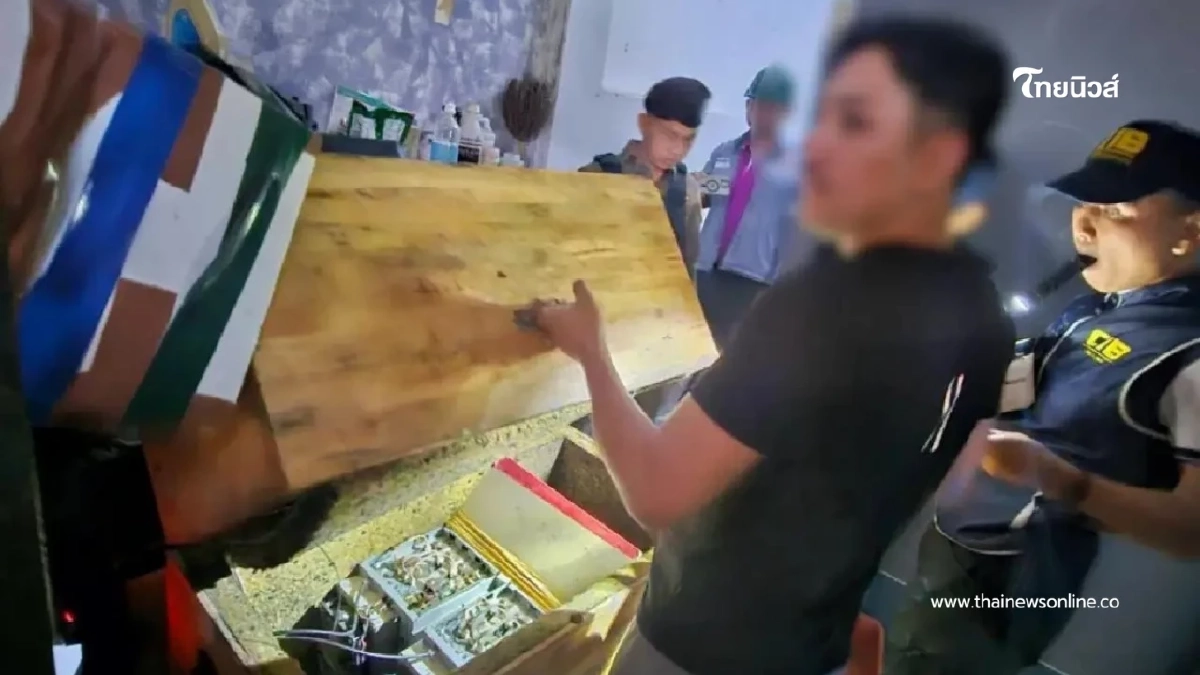 ล่าแก๊งขุดบิตคอยน์ลอบใช้ไฟ 26 ล้าน บุก 9 จุดจับคาหนังคาเขา