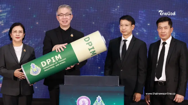 ปลัดฯ ณัฐพล ชูผลสำเร็จการพัฒนา ต้นแบบแบตเตอรี่ EV จากการรีไซเคิล