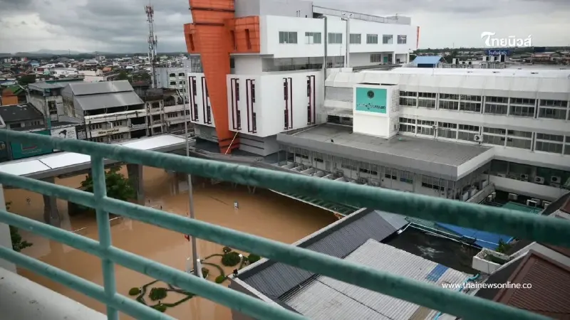 โรงพยาบาลหาดใหญ่เปิดใจกลางวิกฤต! น้ำท่วมสูงกว่า 3 เมตรนาน 5 วัน