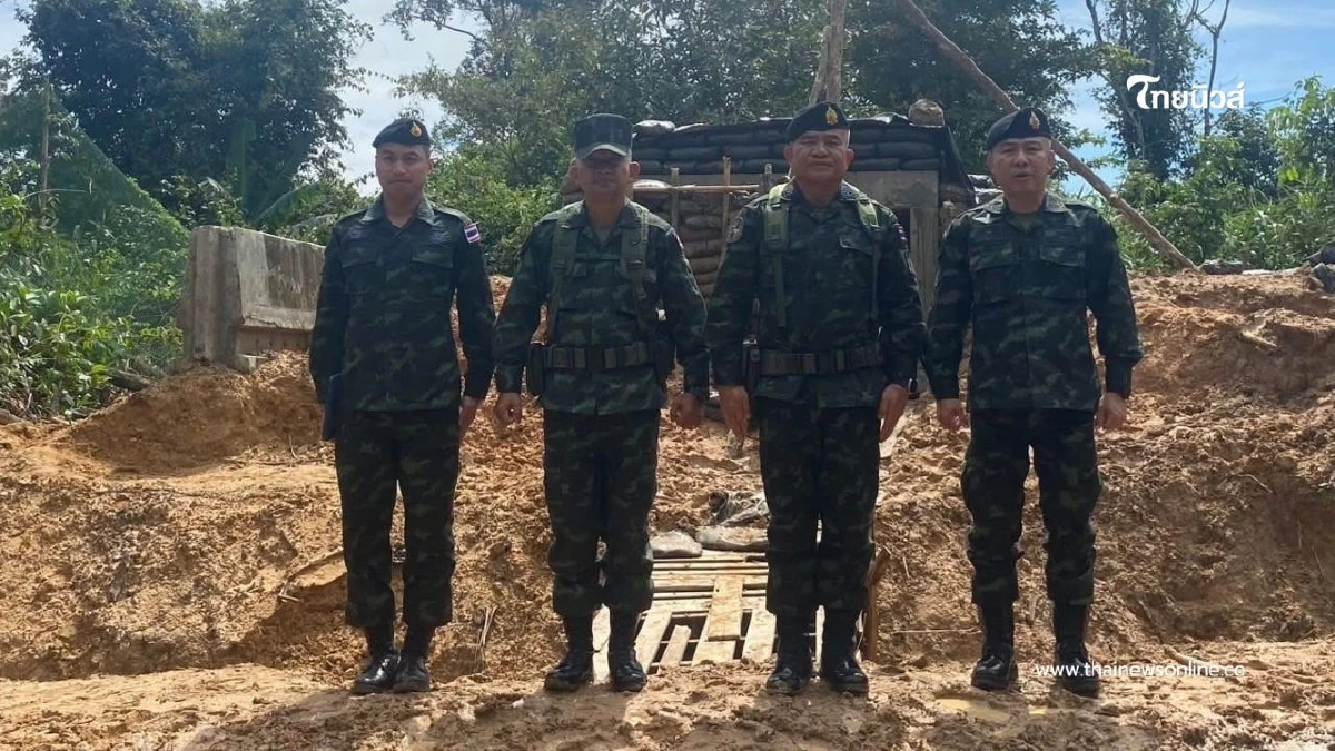 กองทัพภาคที่ 2 เร่งสร้างหลุมบุคคลคู่–หลุมหลบภัยกว่า 250 แห่ง