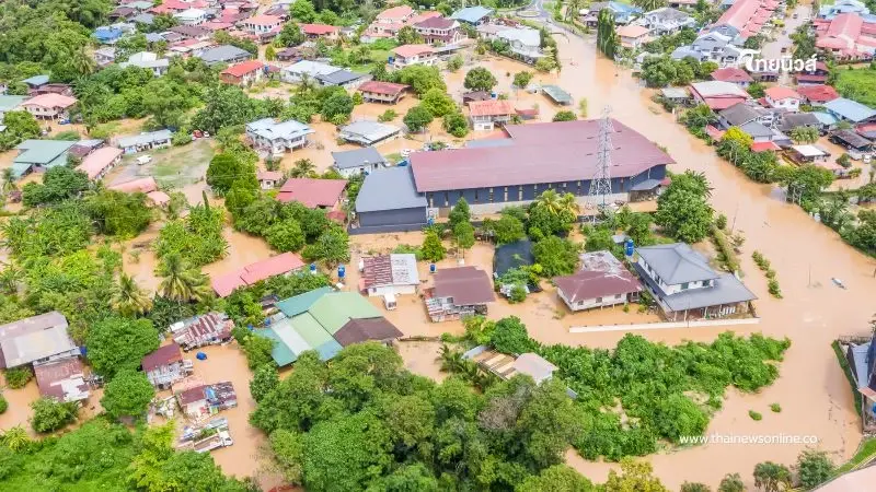 น้ำใจไทยไม่ทิ้งกัน วัดใหม่สี่หมื่น จ.ราชบุรี เปิดศูนย์รับบริจาคช่วยผู้ประสบภัย น้ำท่วมหาดใหญ่