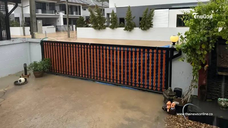 เปิดภาพบ้านหลังเดียวในหาดใหญ่น้ำไม่ท่วม ใช้เวลาทำชั่วโมงเดียว