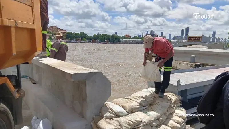กทม.ระดมทุกหน่วยรับมือพายุ คัลแมกี เตือนฝนถล่ม-น้ำทะเลหนุน 7–9 พ.ย. กทม.ระดมทุกหน่วยรับมือพายุ คัลแมกี เตือนฝนถล่ม-น้ำทะเลหนุน 7–9 พ.ย.
