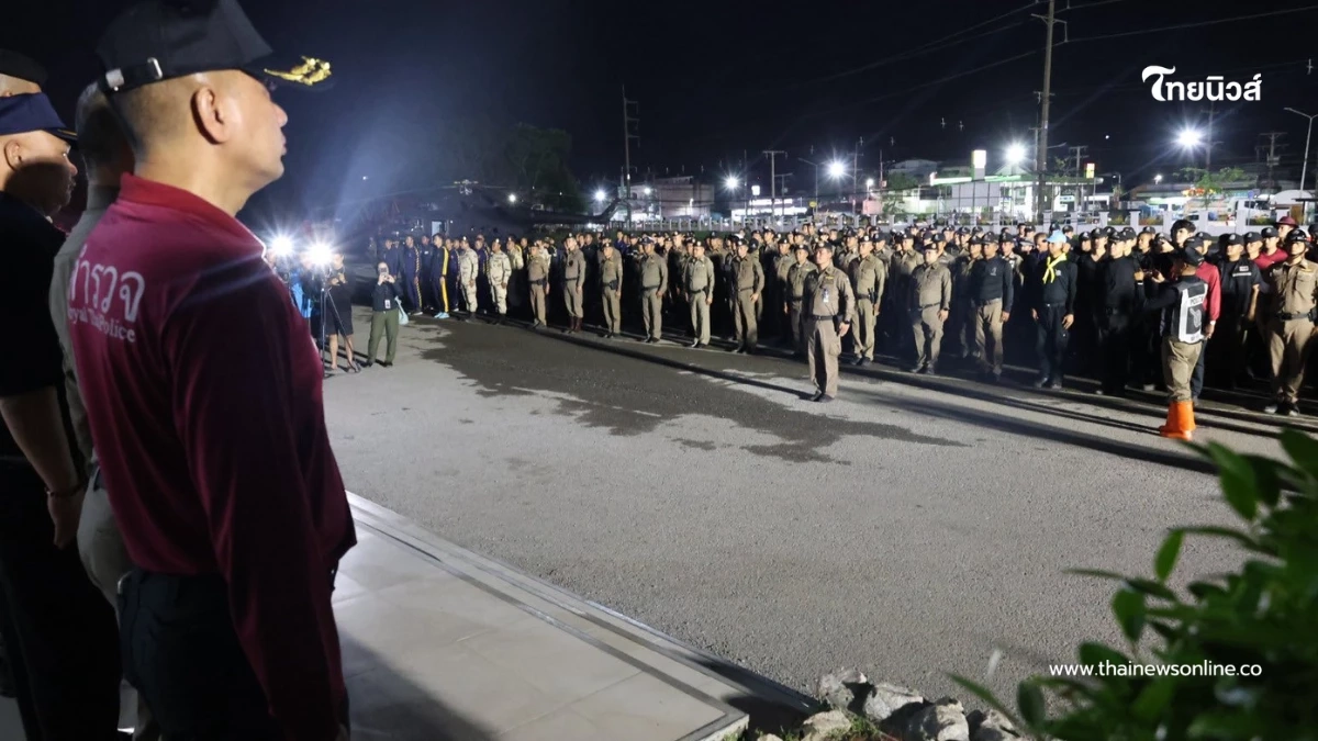 เจอของจริง ระดมกำลัง 3 ฝ่ายลุยเขต 8 กู้ภาพลักษณ์เมืองหาดใหญ่