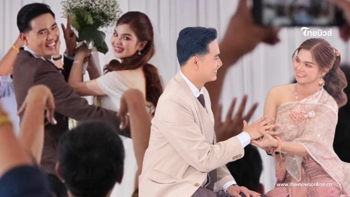 ซึ้งทั้งงาน คู่รักผู้บกพร่องทางการได้ยิน ใช้ภาษามือสาบานรัก ซึ้งทั้งงาน คู่รักผู้บกพร่องทางการได้ยิน ใช้ภาษามือสาบานรัก