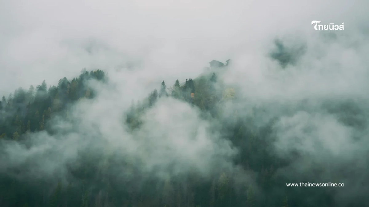 "ไทยตอนบนเย็นลง 2-4 องศา ใต้ระวังฝนตกหนัก–คลื่นสูง 3 เมตร"
