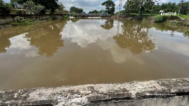 ปภ. แจ้งเตือนด่วน น้ำคลองชัยนาท-ป่าสัก (ลพบุรี) เพิ่มสูงขึ้น