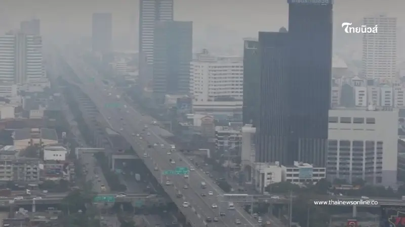 3 เขตกรุงเทพฯ ฝุ่น PM2.5 พุ่งสีส้ม! กทม. เตือนสวมหน้ากาก
