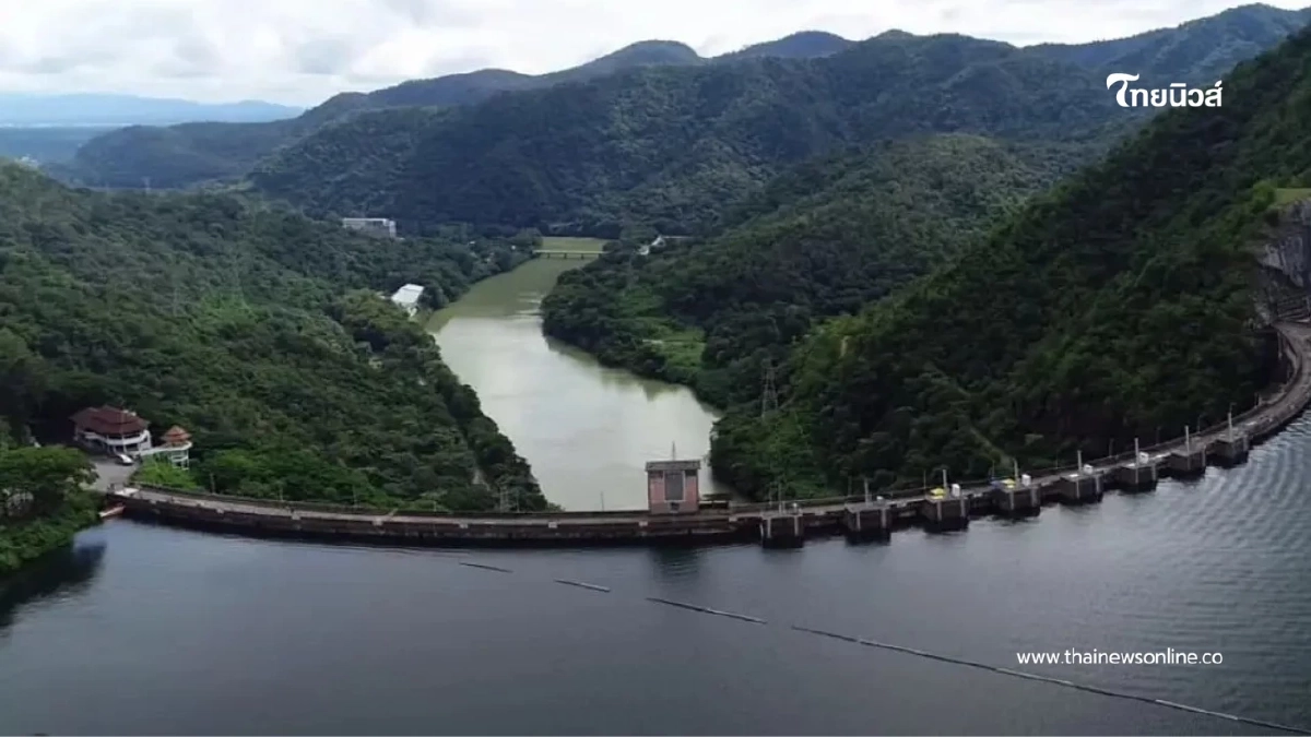 เขื่อนภูมิพลเร่งระบายน้ำ หลังพบปริมาณน้ำเกือบเต็มเขื่อน เขื่อนภูมิพลเร่งระบายน้ำ หลังพบปริมาณน้ำเกือบเต็มเขื่อน