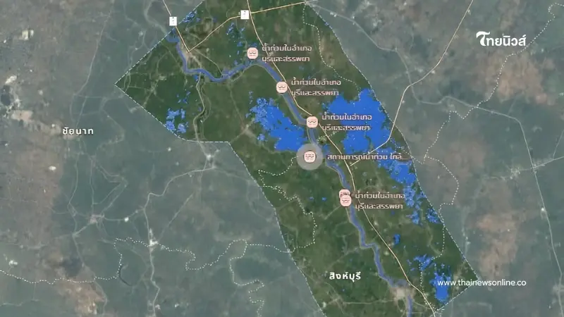 น้ำท่วมชัยนาท พื้นที่ท้ายเขื่อนเจ้าพระยา ยังวิกฤต เข้า-ออกบ้านลำบาก น้ำท่วมชัยนาท พื้นที่ท้ายเขื่อนเจ้าพระยา ยังวิกฤต เข้า-ออกบ้านลำบาก