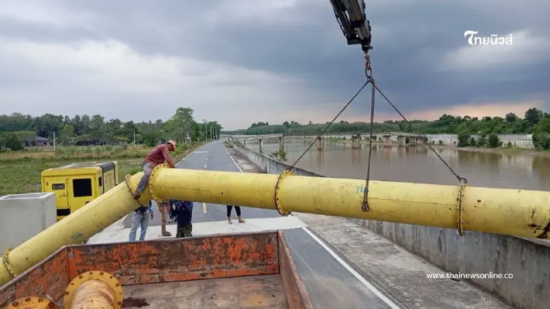 กรมชลประทาน เฝ้าระวังฝนใต้เข้ม ระดมเจ้าหน้าที่–เครื่องจักร กรมชลประทาน เฝ้าระวังฝนใต้เข้ม ระดมเจ้าหน้าที่–เครื่องจักร