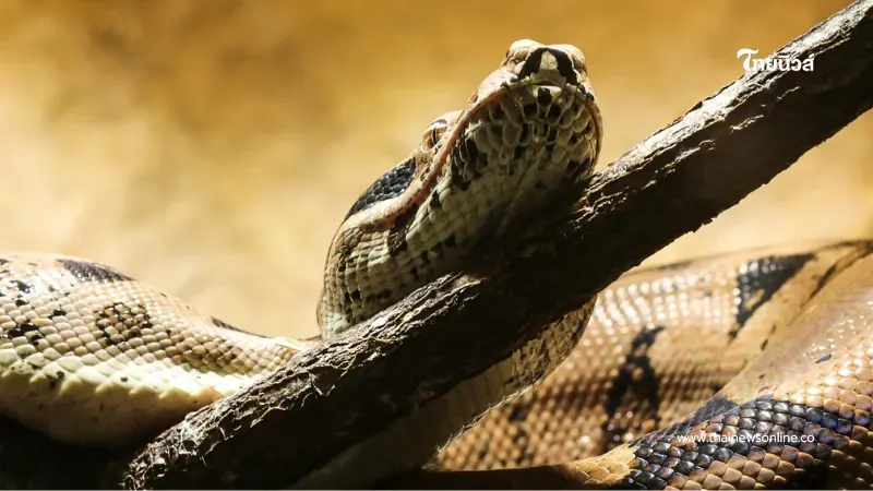 นักจับงูมากประสบการณ์ โดนงูเหลือมลากลงน้ำต่อหน้ากลุ่ม นทท. นักจับงูมากประสบการณ์ โดนงูเหลือมลากลงน้ำต่อหน้ากลุ่ม นทท.