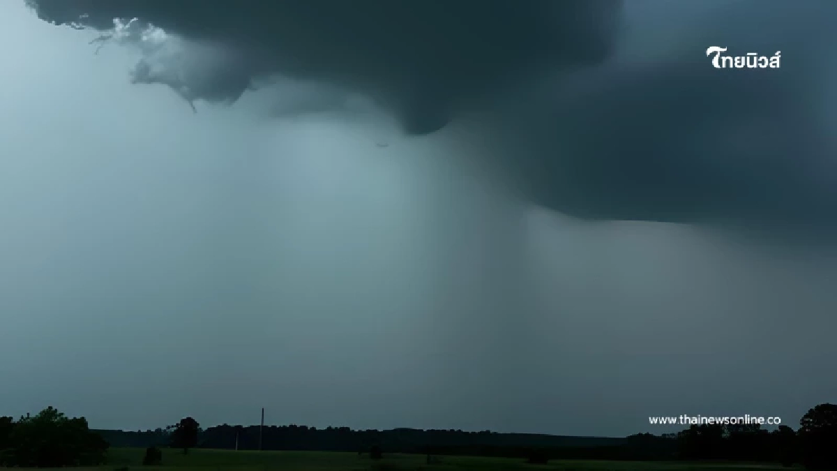 กรมอุตุเตือนพิกัดฝนฟ้าคะนอง 11 จังหวัดอ่วม ระวังและเตรียมพร้อม