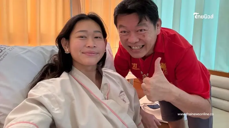 ส่งกำลังใจ น้องข้าวปุ้น เงือกสาวทีมชาติไทย ถอนตัวซีเกมส์ ต้องผ่าตัดด่วน