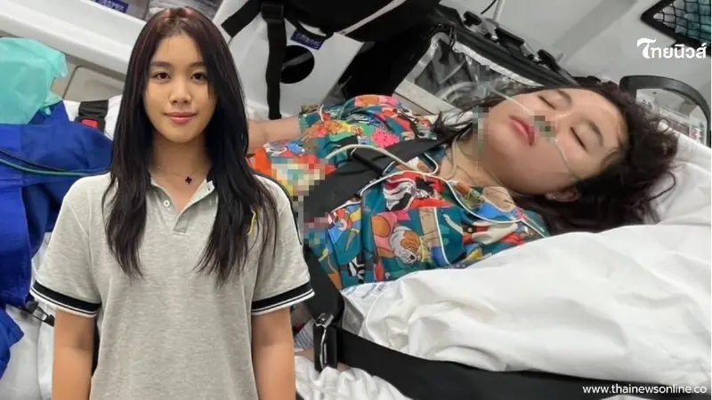 น้องนกยูง ลูกสาวเสนาลิง ไข้สูงจนเป็นลมขณะอยู่จีน เข้ารพ.ด่วน น้องนกยูง ลูกสาวเสนาลิง ไข้สูงจนเป็นลมขณะอยู่จีน เข้ารพ.ด่วน