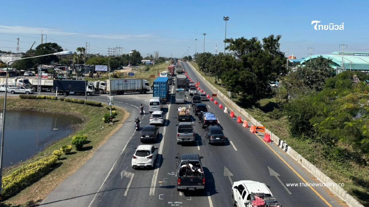 เตือนผู้ใช้ถนนสายเอเชีย ซ่อมสะพานข้ามแม่น้ำป่าสักถึง 25 ธ.ค. นี้