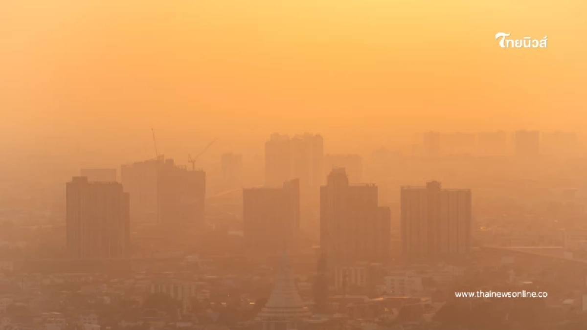 สภาพอากาศวันนี้ 12 เขต กทม. อยู่ในเกณฑ์ที่ดี เช็กค่าฝุ่นวันนี้เลย