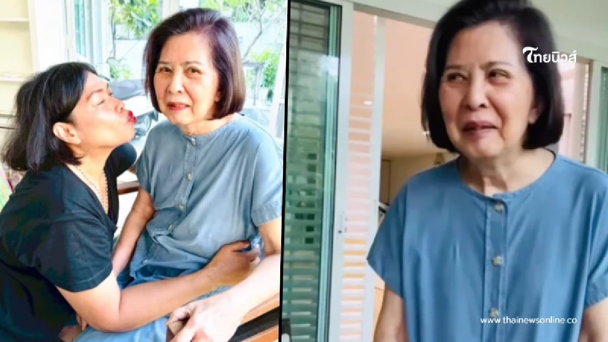 ภาพล่าสุด "จิ๋ม มยุรฉัตร" หลังป่วยอัลไซเมอร์ ยังแข็งแรงสดใสมาก