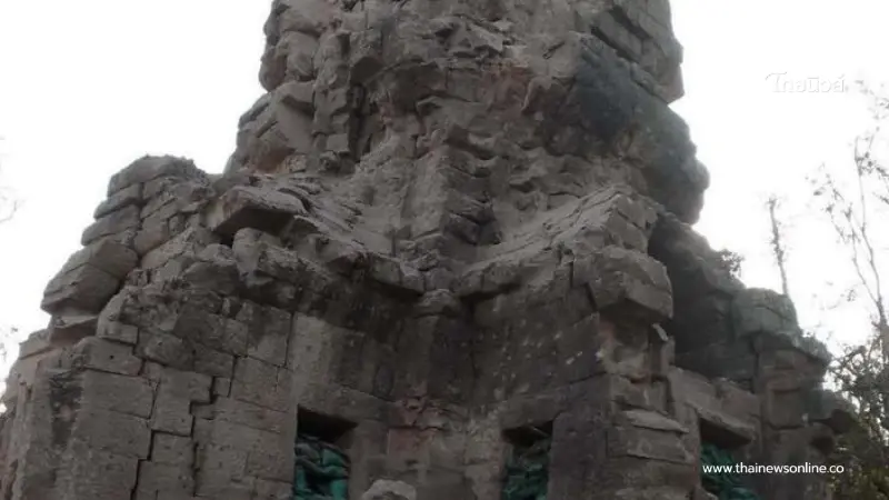 เศร้าใจภาพล่าสุด "ปราสาทตาควาย" พังยับเสียหายอย่างหนัก เศร้าใจภาพล่าสุด "ปราสาทตาควาย" พังยับเสียหายอย่างหนัก