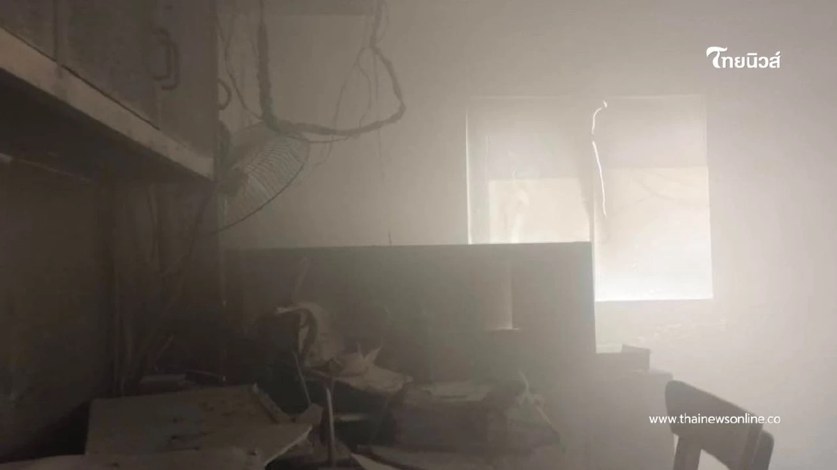 เกิดเหตุเพลิงไหม้อาคารโรงแรมในย่านใจกลางเมืองสุขุมวิท