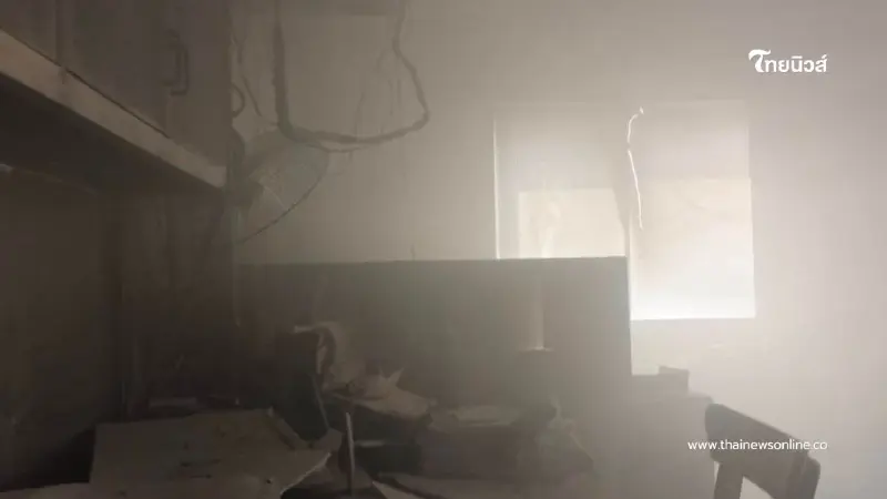 เกิดเหตุเพลิงไหม้อาคารโรงแรมในย่านใจกลางเมืองสุขุมวิท