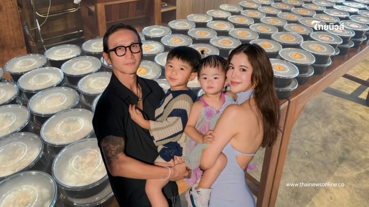 น้ำใจไม่เคยขาด ก้อย รัชวิน ลุยประสานงานโรงครัว ส่งข้าวกล่อง