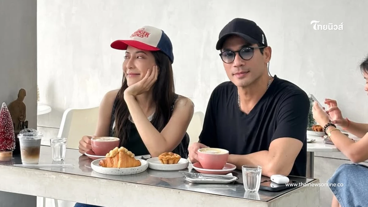เปิดภาพหวานหาดูยาก “พิ้งกี้ สาวิกา” กับ “ตุ้ย ธีรภัทร์”