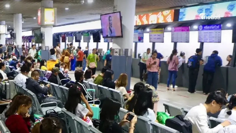 บขส.ลุยปีใหม่ เพิ่มรถ-ความปลอดภัย รองรับคนพุ่ง 180,000 ต่อวัน