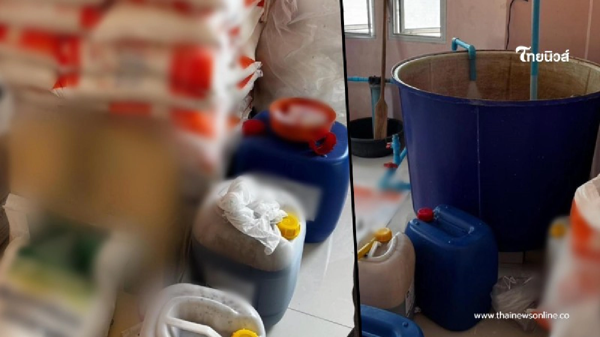 .เช็กพิกัด 5 จังหวัด ส่งขายซีอิ๊ว-กาแฟปลอม ลักลอบผลิตในบ้านพัก.