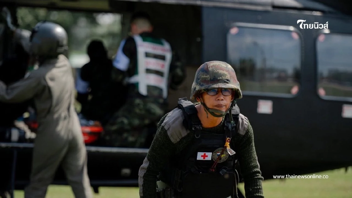 หน่วยสายแพทย์กองทัพภาคที่ 2 – ทีม Sky Doctor ปฏิบัติการกู้ชีพ