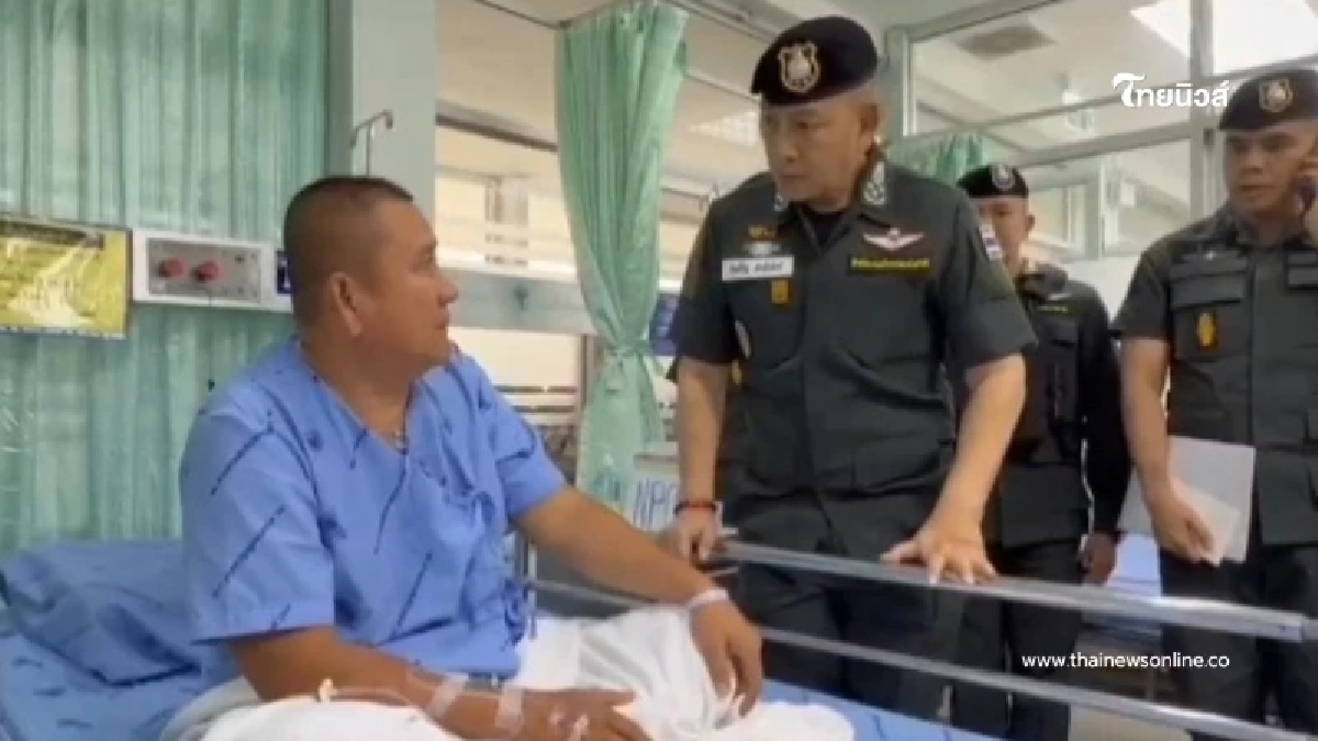 ผบ.ตร. ลุยอุบลราชธานี ติดตามสถานการณ์ชายแดนไทย-กัมพูชา