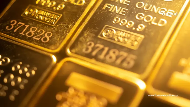 "ราคาทองคำพุ่งนิวไฮ 4,400 ดอลล์ ทุบสถิติแพงสุดในปี 68"