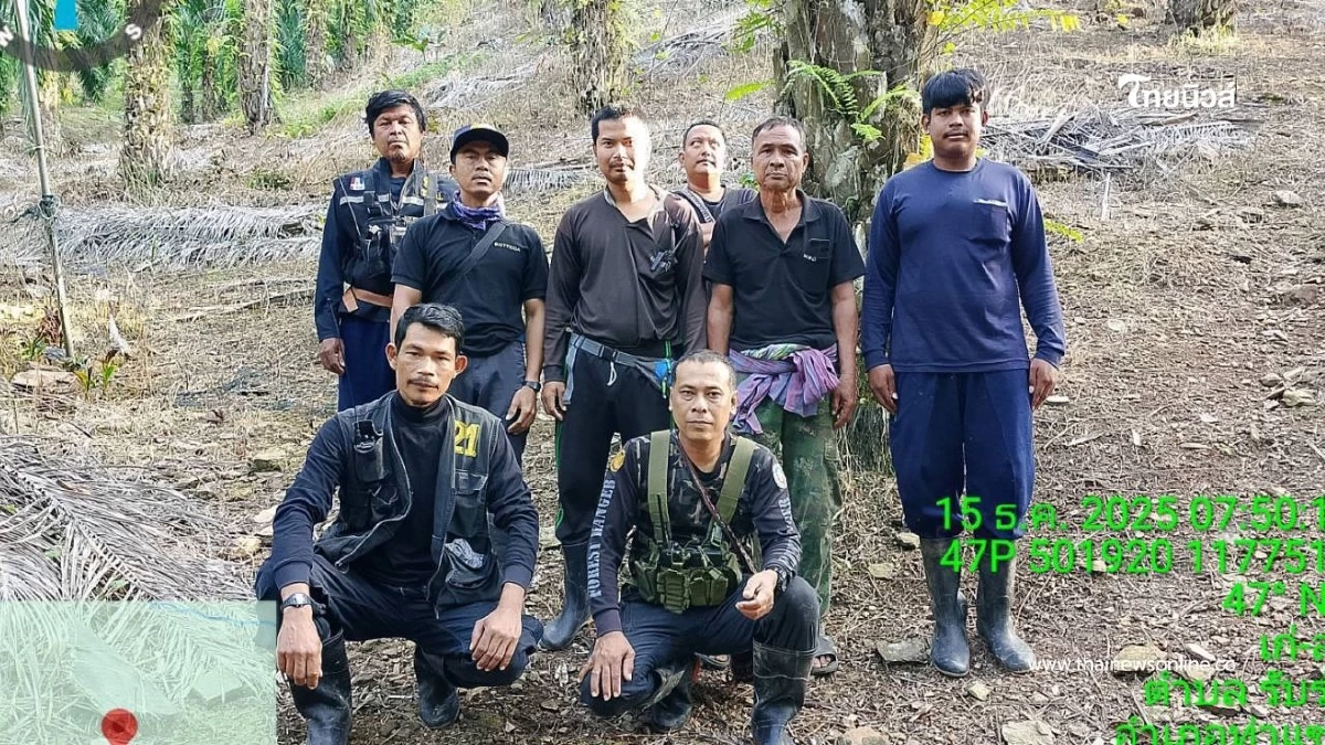 ชุดเฝ้าระวังช้างป่า เร่งติดตามและผลักดันช้าง 5 ตัว กลับสู่ป่า