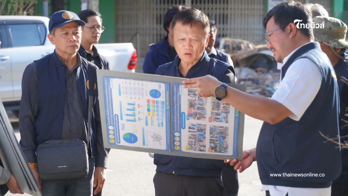 อธิบดีกรมโยธาธิการและผังเมือง ลุยฟื้นฟู"หาดใหญ่"หลังมหาอุทกภัย อธิบดีกรมโยธาธิการและผังเมือง ลุยฟื้นฟู"หาดใหญ่"หลังมหาอุทกภัย