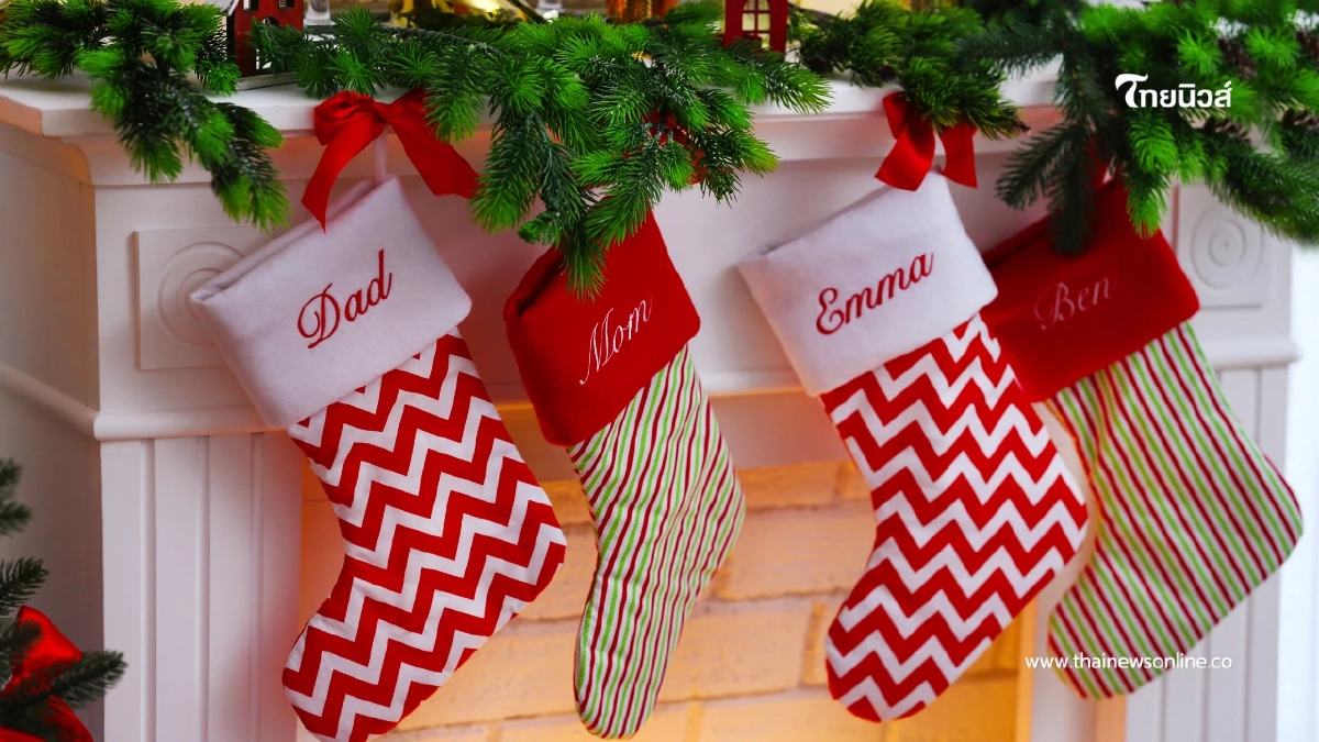 แขวนทำไม เปิดตำนานแขวนถุงเท้าวันคริสต์มาส สู่ประเพณีระดับโลก