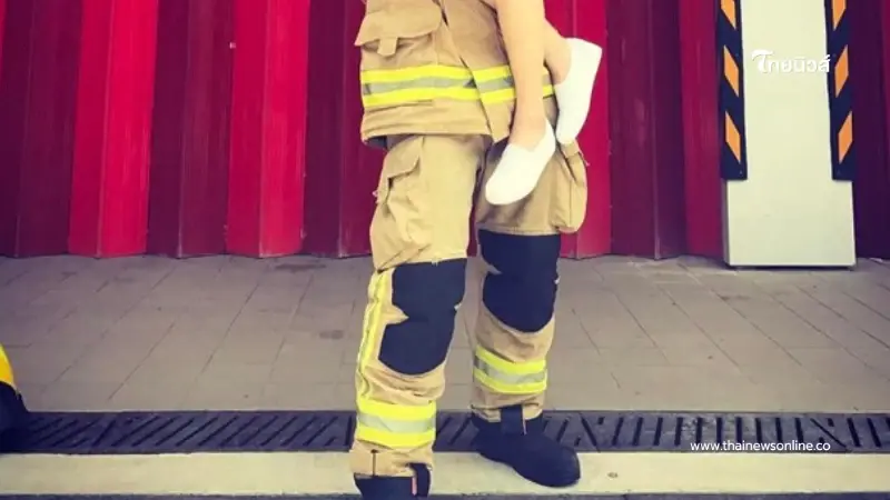 ไฟไหม้คร่าชีวิต ดับเพลิงหนุ่มกำลังจะแต่งงาน โพสต์สุดท้ายเศร้า