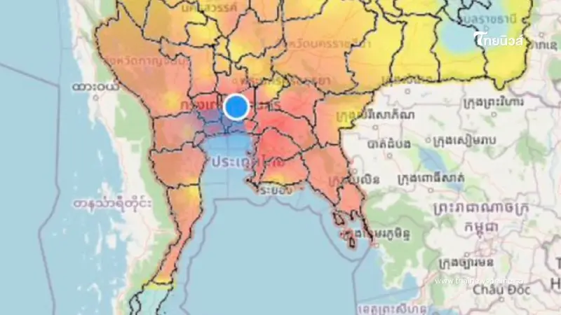 แดงทั้งเมือง! PM2.5 พุ่งทุกเขต กทม.–15 จังหวัดกระทบสุขภาพ