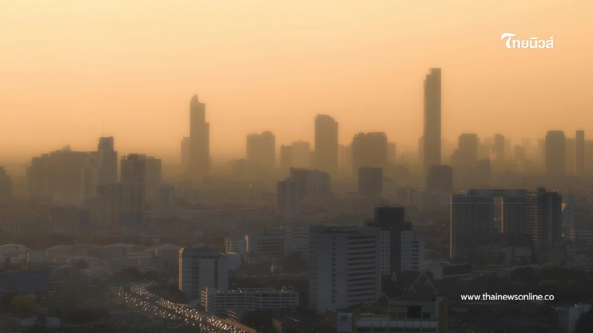 PM2.5 กรุงเทพฯ พุ่งโซนสีส้ม สาทร–บางคอแหลมหนักสุด กระทบสุขภาพ PM2.5 กรุงเทพฯ พุ่งโซนสีส้ม สาทร–บางคอแหลมหนักสุด กระทบสุขภาพ